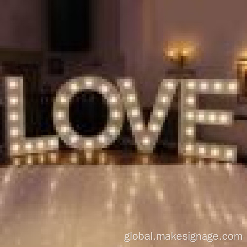 Wedding Marquee Signage Marquee Letters for Weddings Manufactory